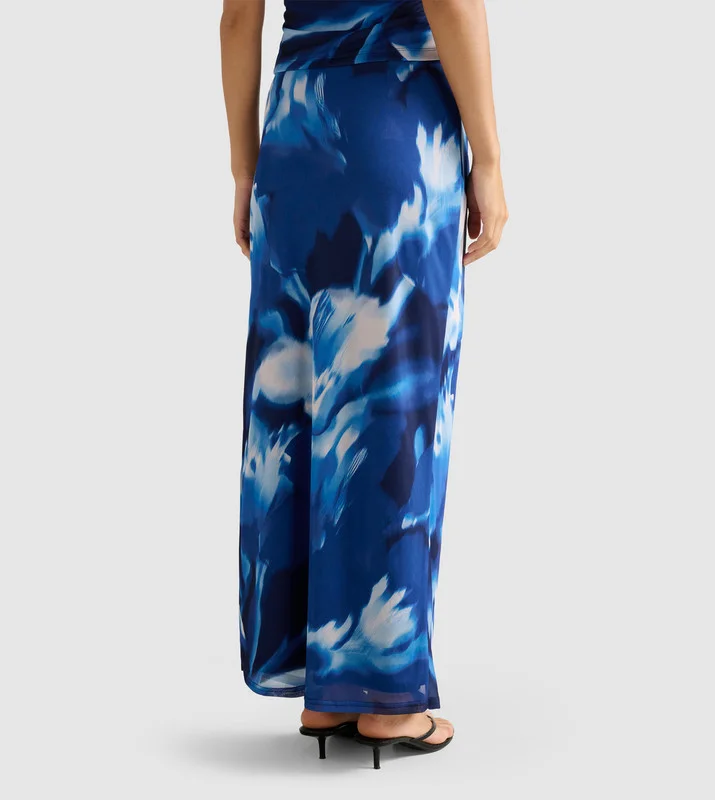 forever new  Mia Mesh Maxi Skirt for Women | Best Price UAE